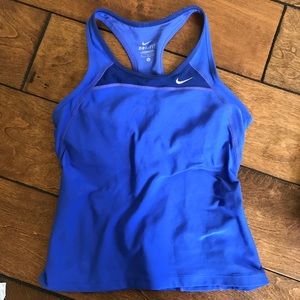 Nike Blue Running Tank